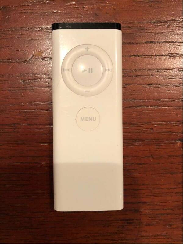 Apple Remote リモート ホワイト A1156 ボタン電池 リモコン アップル