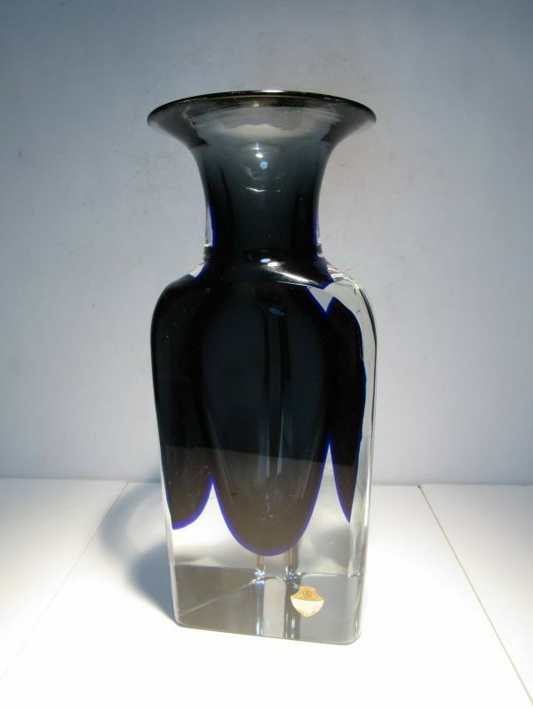 希少！1940～50年代 ヴィンテージ ヴェネチアンガラス ムラノガラス Seguso Vetri D`Arte工房 Flavio Poli 31.5cmH フラワーベース