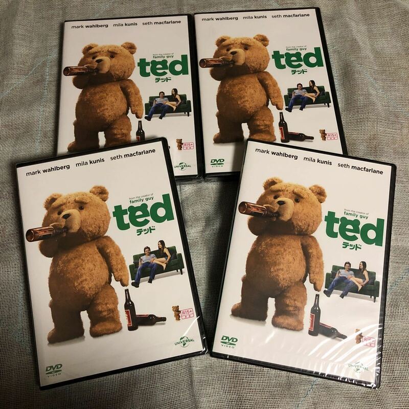 テッド DVD 未開封 4個セット ted