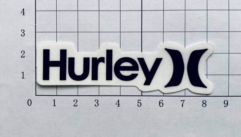 Hurley )( international Logo & Trademark ステッカー ハーレー インターナショナル ロゴ＆トレードマーク ステッカーA