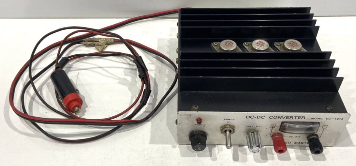 210209A☆ STEREO MASTER DC-DC CONVERTER MODEL DC-1215 ♪配送方法＝ヤフネコ宅急便♪