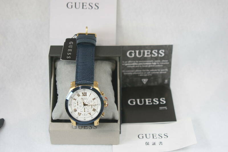 ゲス クロノグラフ アナログウォッチ　 ANCHOR（ファッション） GUESS W1105G1 