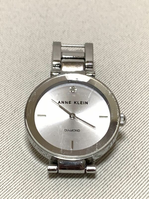ANNE KLEIN アンクライン 腕時計 時計 レディース ダイヤモンドアクセント AK/1363 シルバー クオーツ