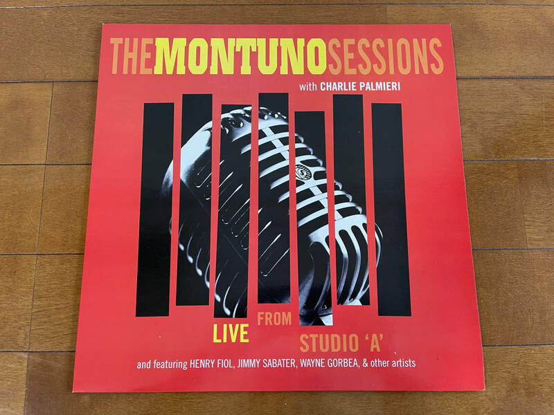 CHARLIE PALMIERI THE MONTUNO SESSIONS　Mr BONGO アナログレコード中古ほぼ未使用品！