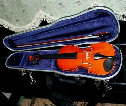♪♪上級★分数バイオリン1/2サイズ★フェルナンブコ弓★ケース付★新品です。
