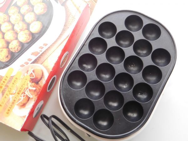 ユーパ　電気たこ焼き器　サンクン　30X21H7CM TAKOYAKI MAKER 30X21H7CM はがれ使用感あり　TSK-2131