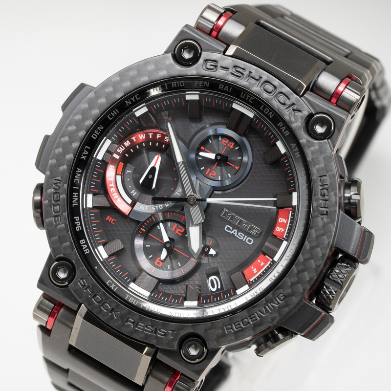 質イコー [カシオ] CASIO 腕時計 G-SHOCK MTG-B1000XBD-1AJF 電波ソーラ Bluetooth メンズ 新品同様品