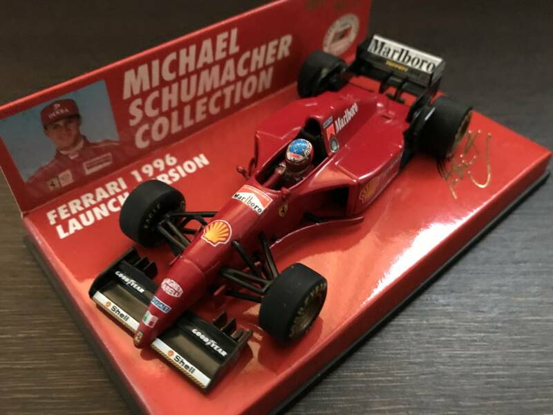 1/43 MINICHAMPS 【Marlboro】 フェラーリ 412T2 M.シューマッハ ポール・リカール・テスト 1996