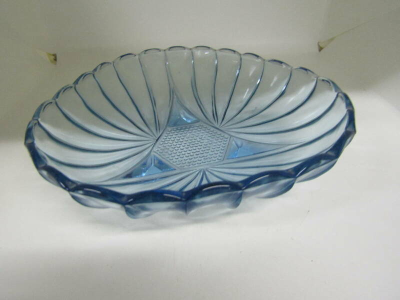 レトロガラス皿（Ｄ524）