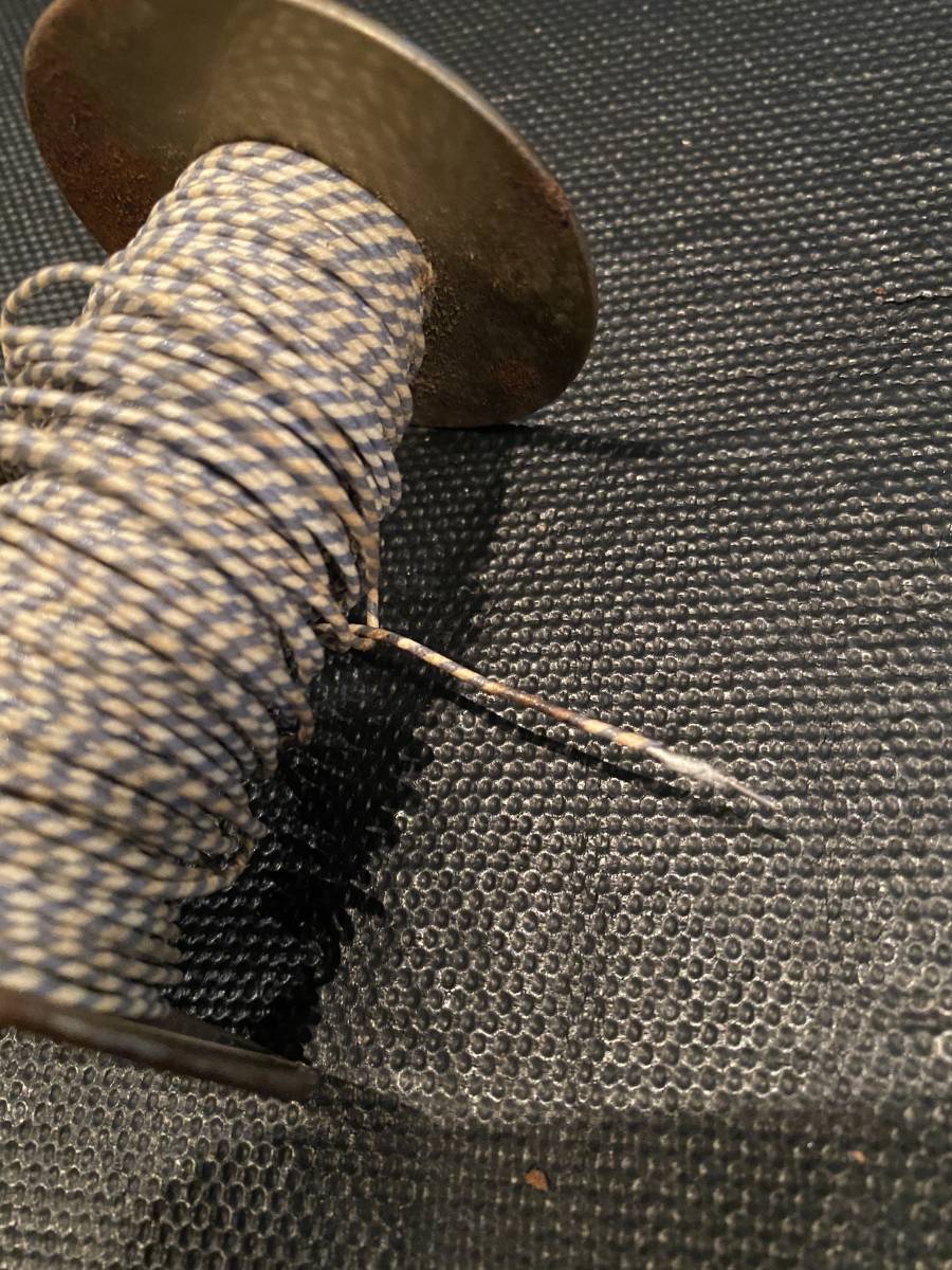 Vintage Western Electric 23GA Wire 青/白 単線