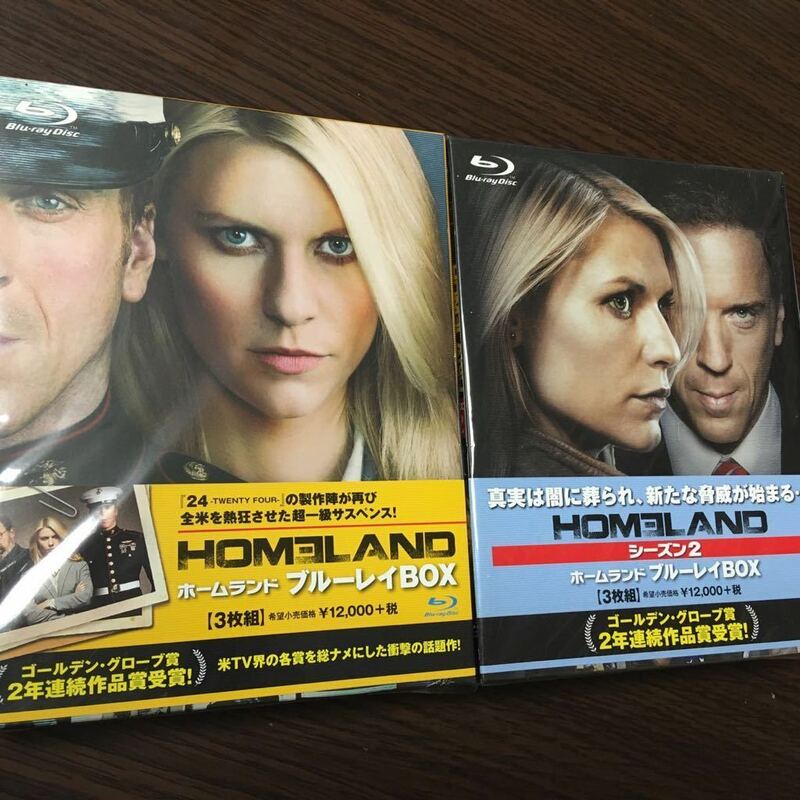 【送料無料】HOMELAND ホームランド シーズン 1 2 ブルーレイ ボックス セット Blu-ray BOX 24 twenty four クレア デインズ 20世紀 FOX 21