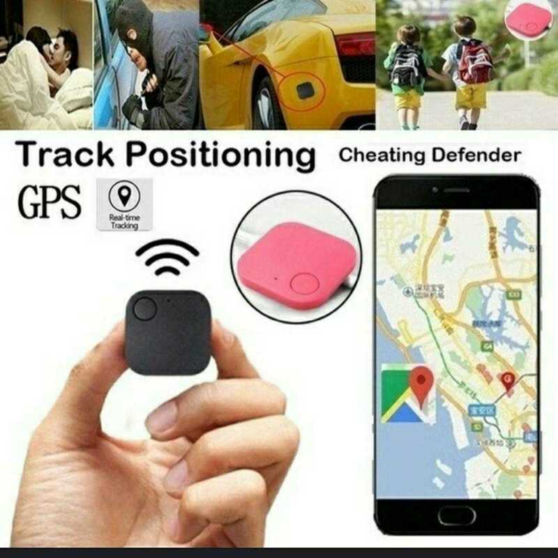 新品 未使用 小型 GPS 白　8