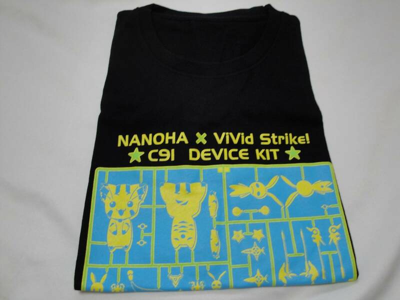 ★☆激レア　コミケ　NANOHA×ViVid Strike!　デバイスキットTシャツ　新品未使用品　Ｌ☆★