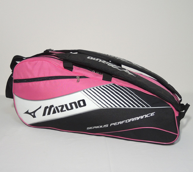 Mizuno（ミズノ）／6本収納可 ケットバッグ-エナメル仕様の軽量モデル/63MD5003- ／管NXOQ