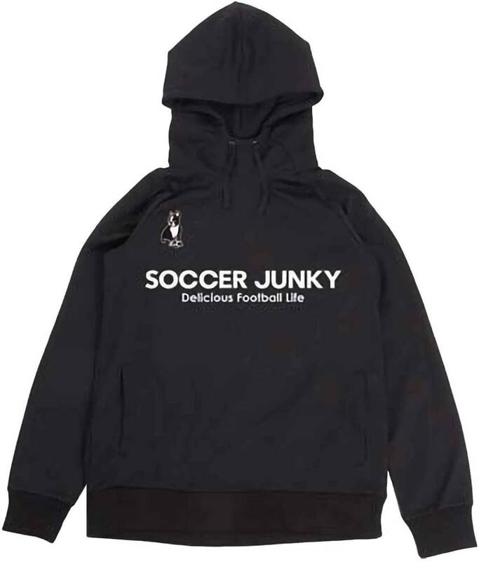 SALE! soccer junky (サッカージャンキー) ボンディング フリース パーカー (M) BLACK SJ18540 | futsal フットサル ブラック セール