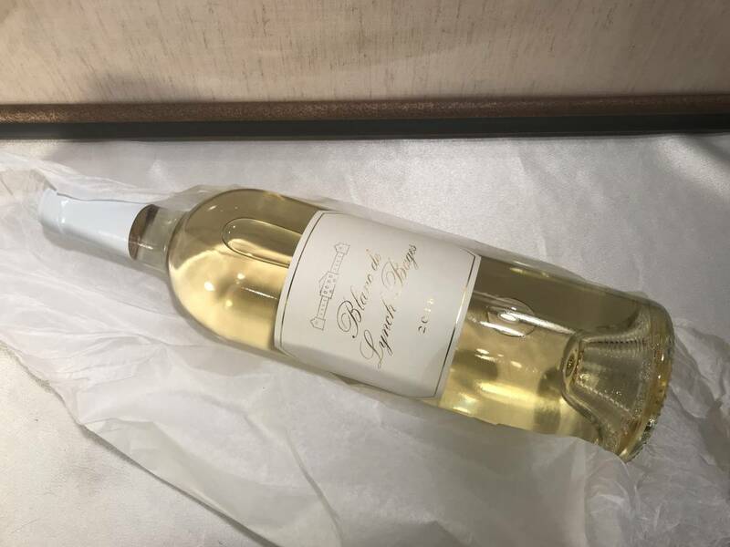 レア　ポイヤックのスーパーセカンド、シャトー・ランシュ・バージュが造る稀少な白ワインさ2018ブラン・ド・シャトー・ランシュ・バージュ
