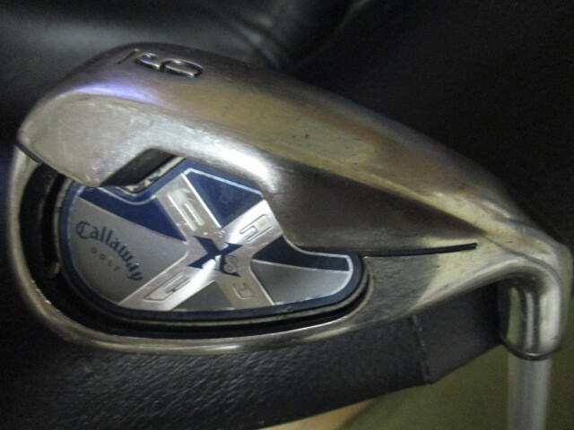 中古　CALLAWAY　Ｘー１８　9番アイアン　９－４５２