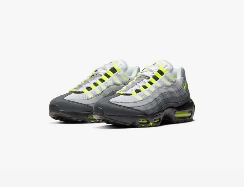 NIKE AIR MAX 95 OG NEON YELLOW 25cm US7 イエロー グラデ 1 90 97 98 am