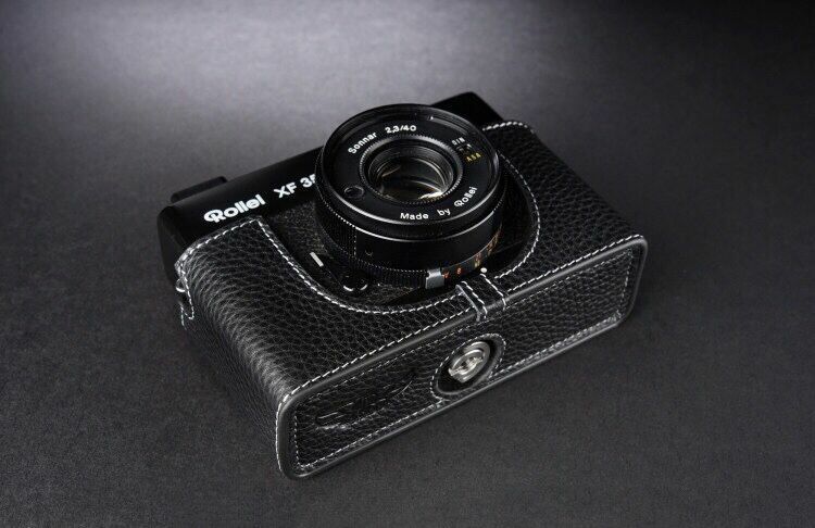 本革カメラケース Rollei XF35/Voigtlander VF135用 ブラック