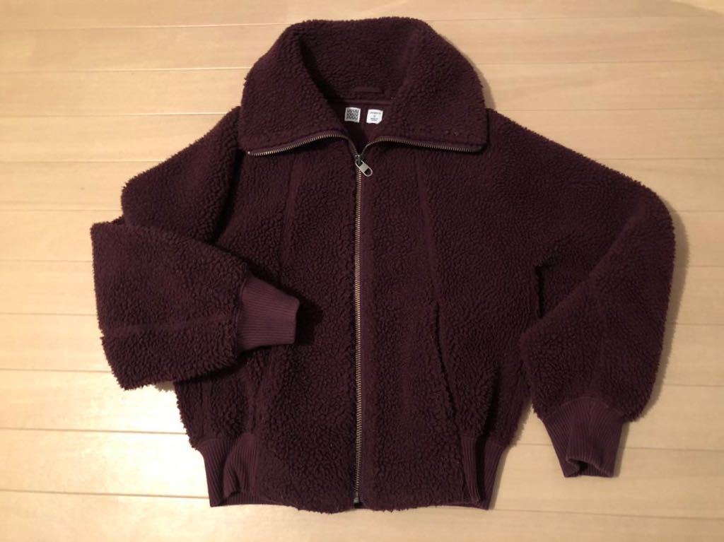 ユニクロユー UNIQLO U ボアフリースブルソン ブルゾン・ジャンパー レディース M