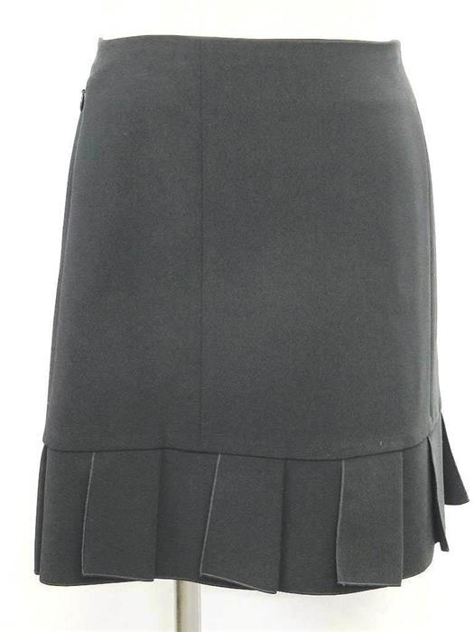 フォクシー　FOXEY　ラペルスカート　フリルスカート　プリーツ　サイズ40　27899　フォクシー ニューヨーク　