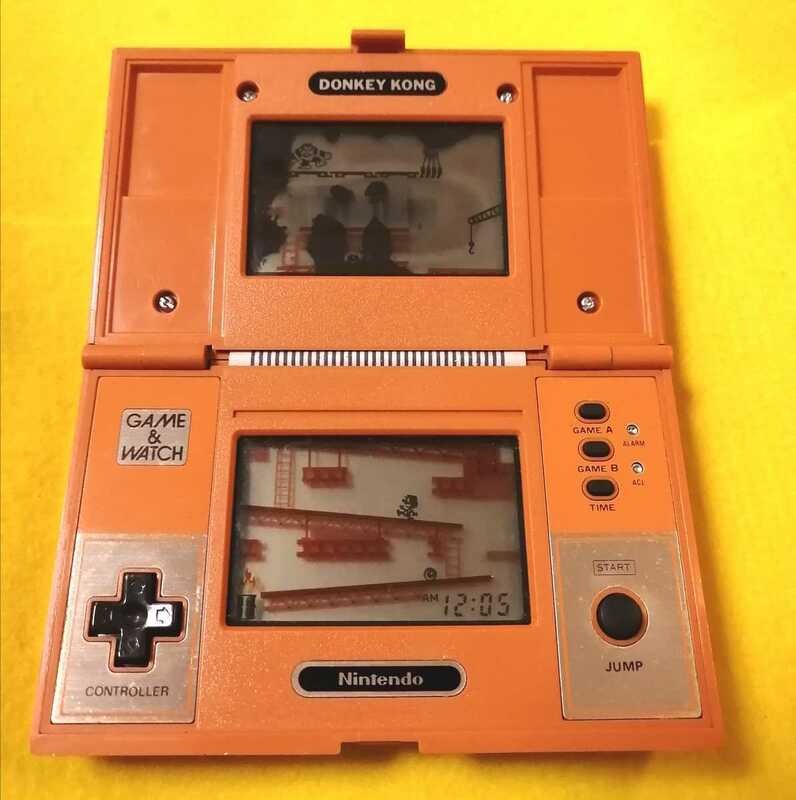 【ジャンク品】Nintendo/任天堂 GAME & WATCH DONKEY KONG ドンキーコング DK-52