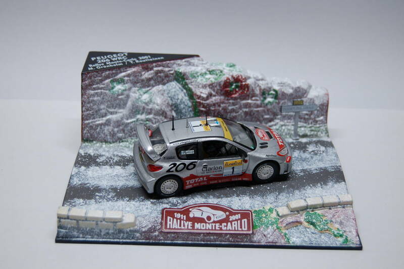 PEUGEOT 206 WRC #1 RALLY MONTE-CARLO 2001