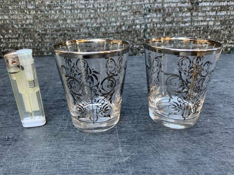 大処分SALE・ガラス製／茶器／コップ×2「SASAKI JAPAN GLASS WARE」タンブラー／ペアグラス