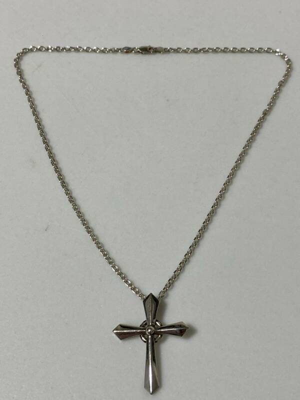 シルバー　925 ネックレス　十字架　クロス