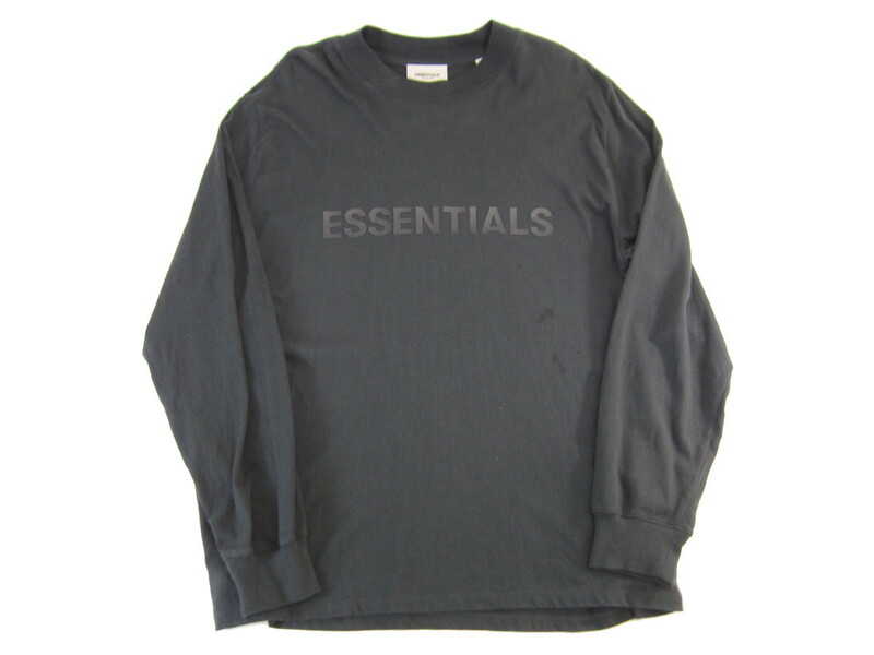 Essentials 長袖 ロゴTシャツ M ロンT #UF2804