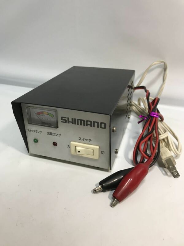 シマノ SHIMANO BT-0019 バッテリー充電器 バッテリーチャージャー 12V出力確認 現状 ジャンク扱い 183o3100