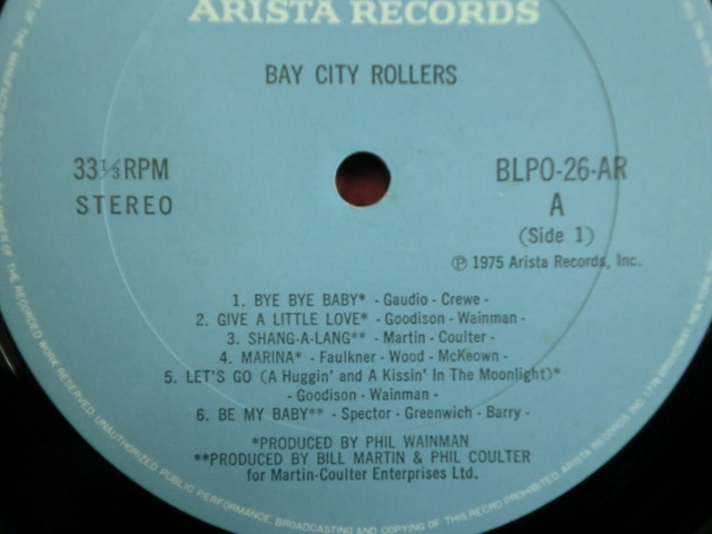 ◆名盤 ! BAY CITY ROLLERS / BAY CITY ROLLERS SATURDAY NIGHT 収録 LONDON NITE used◆