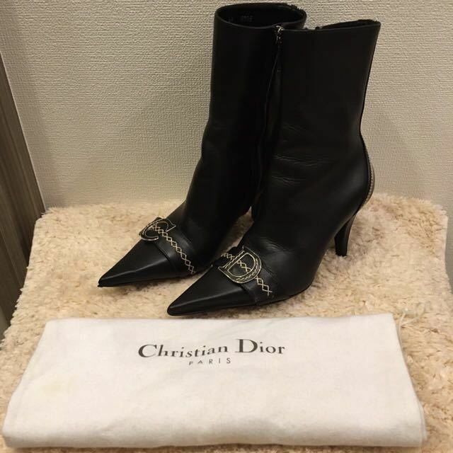 Christian Dior ディオール ショートブーツ 35