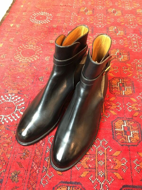 JM WESTON LEATHER JODHPURS BOOTS MADE IN FRANCE/ジェイエムウェストンレザージョッパーズブーツ 6 1/2 D