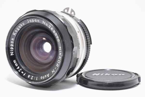 Nikon Nikkor-N Auto 24mm f/2.8 Non-Ai Wide Angle Lens #530