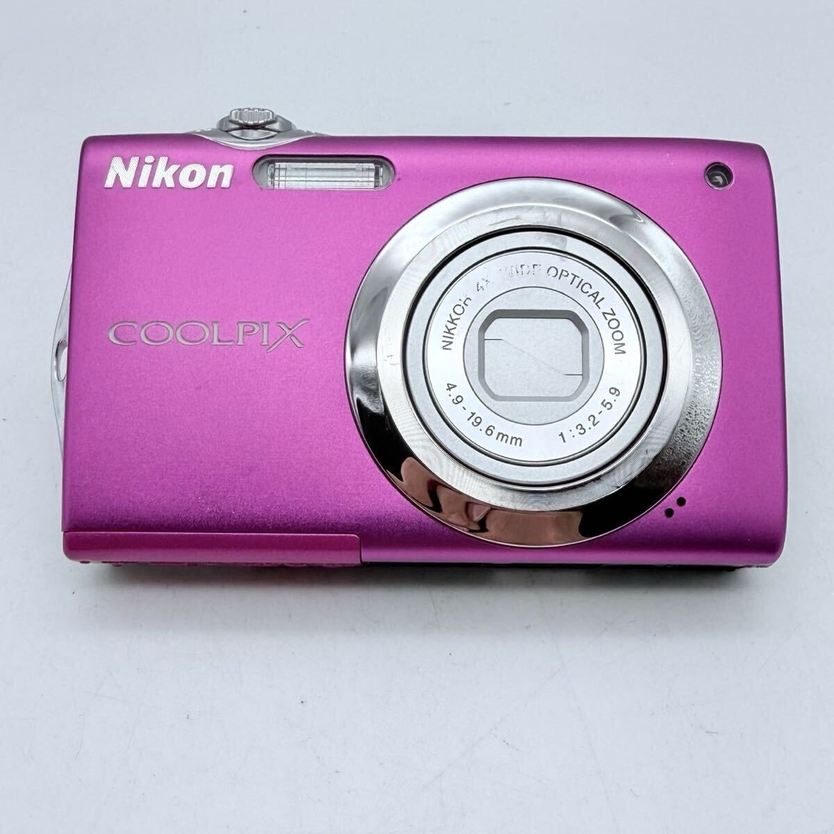 現状品 Nikon COOLPIX S3000 コンパクトデジタルカメラ ニコン クールピクス ピンク
