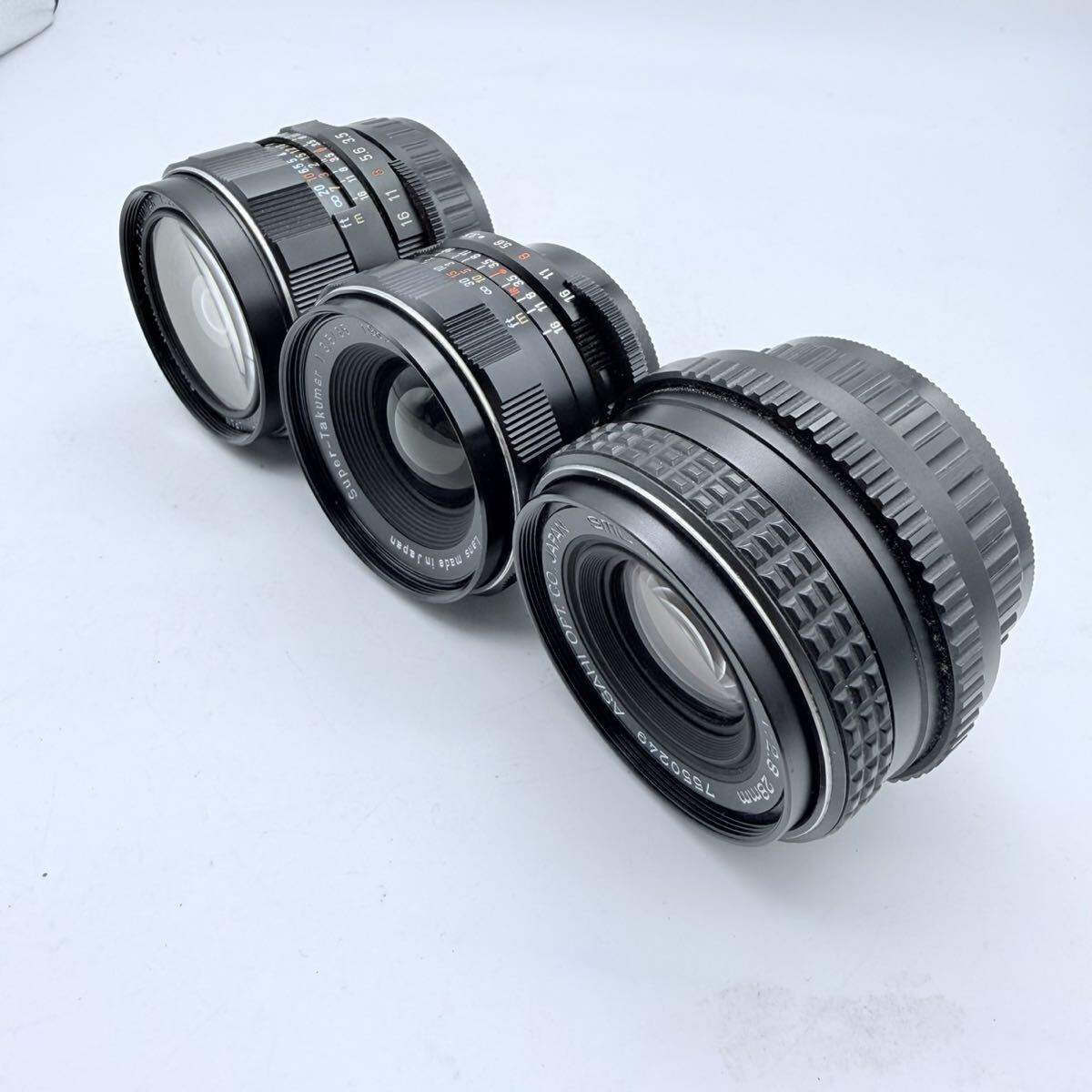 現状品 SMC PENTAX-M 1:2.8 28mm Super-Takumar 1:3.5/35 Super-Multi-Coated TAKUMAR 1:3.5/28 カメラレンズ 単焦点レンズ