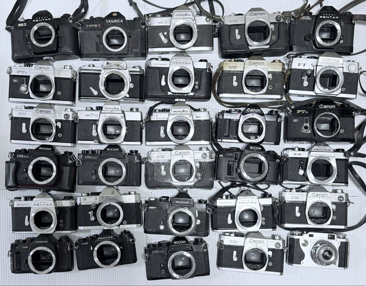 ♯一眼レフカメラ 30台 現状品 動作未確認 まとめ 1円スタート フィルムカメラ 鉄一眼 