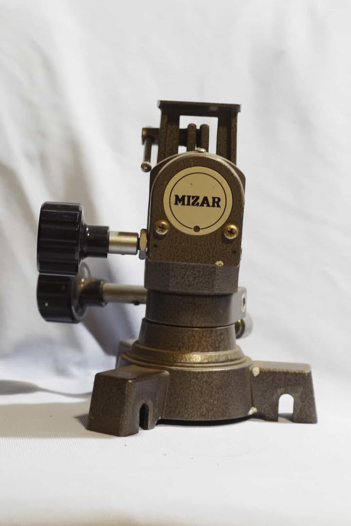 MIZAR 微動付架台K型マウント、望遠鏡、カメラ、双眼鏡の搭載撮影に便利です