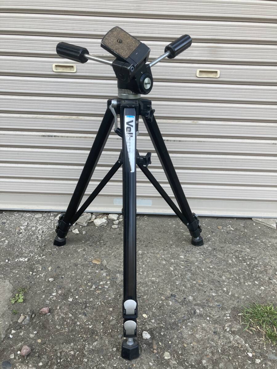 VelbonPX-701F♪耐荷重8kg楽なレバーロック♪強固な金属製大型三脚、スマート望遠鏡、ポタ赤、鏡筒、大型双眼鏡などの搭載も安心かも