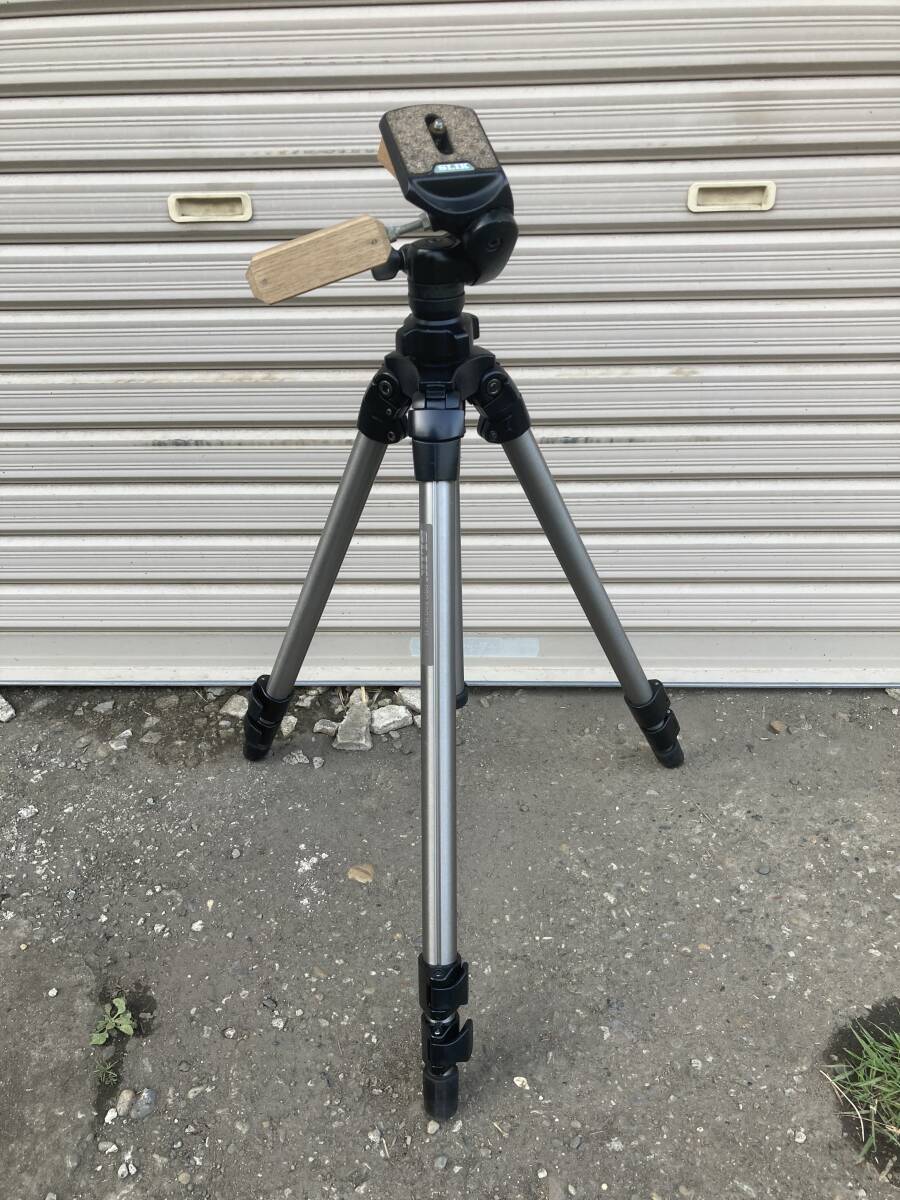 SLIK PRO500DXⅡ三脚ミラーレス一眼に。レバー式脚径27ｍｍ！結構きれいかも？ .スマート望遠鏡、双眼鏡、星景撮影、小型鏡筒に