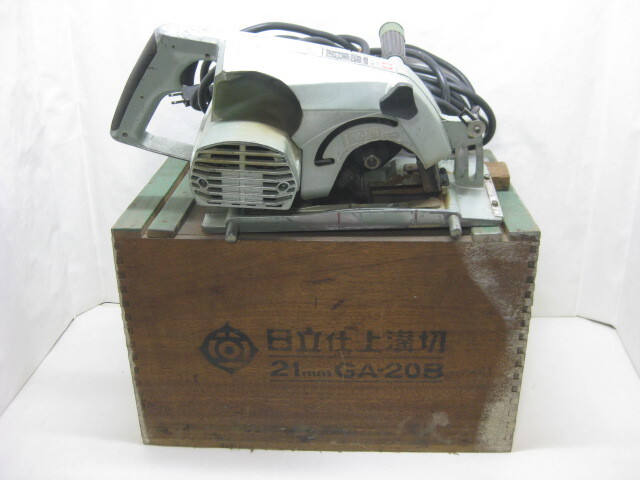 ★☆HITACHI　日立工機 GA-20B　仕上溝切 ミゾキリ☆★