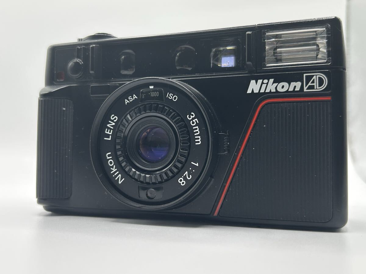 【動作未確認】Nikon L35AD ISO1000 35mm F2.8 ピカイチ コンパクトフィルムカメラ ジャンク扱い 現状品 Film Camera 【085】