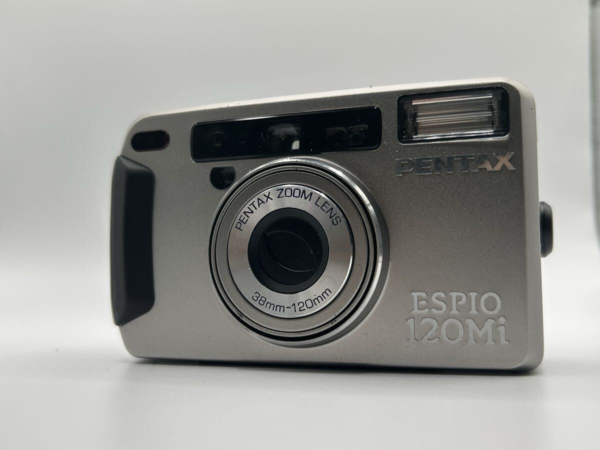 【動作未確認】PENTAX ESPIO 120Mi 38-120mm コンパクトフィルムカメラ ジャンク扱い 現状品 Film Camera 【089】