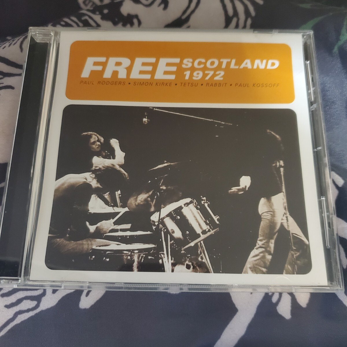 FREE SCOTLAND 1972 プレス盤　LIVE IN SCOTLAND September 14 1972 ポール・ロジャース　ポール・コゾフ