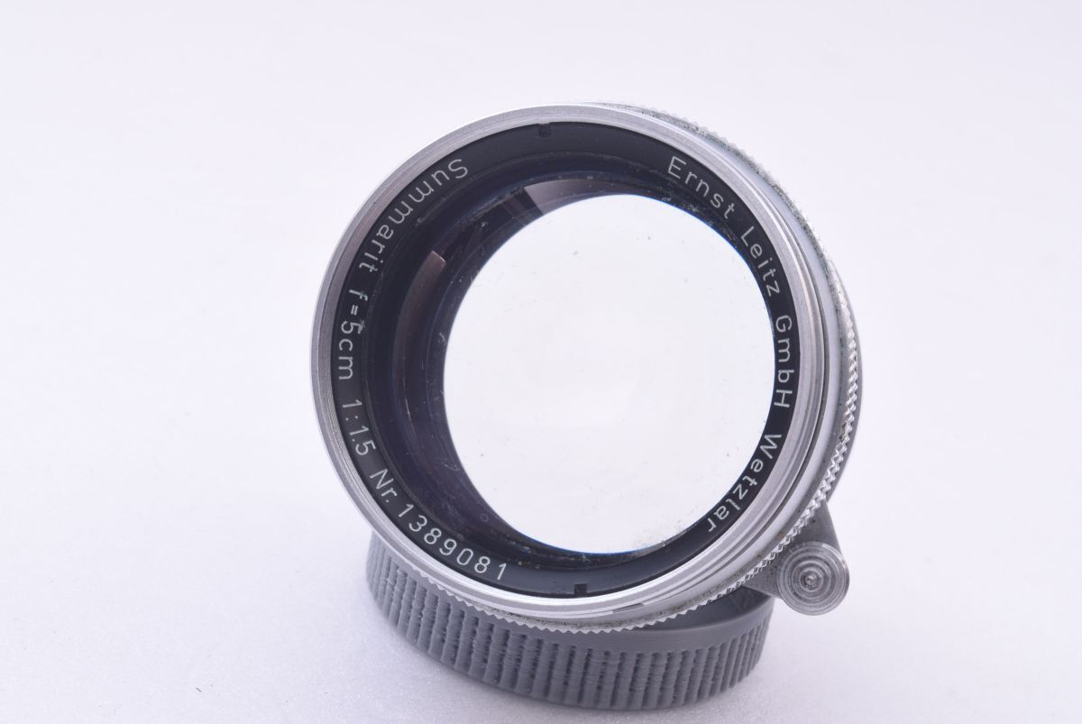 Leica summarit 50mm F1.5 ズマリット Ernst Leitz Wetzlar ライカ L39 レンズ　＃1389081 260330