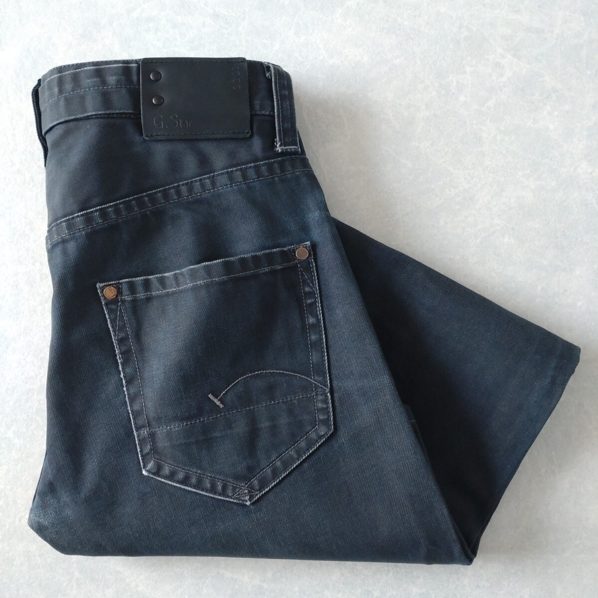 ■古着 G-STAR RAW ジースターロゥ 3301 ジーンズ デニムパンツ 実寸W32L30【L5710】