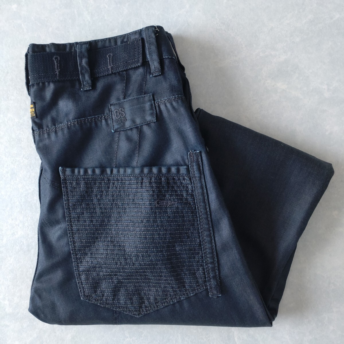 ■古着 G-STAR RAW ジースターロゥ 3301 KBWG100 濃紺ジーンズ デニムパンツ 実寸W32L32【L5873】