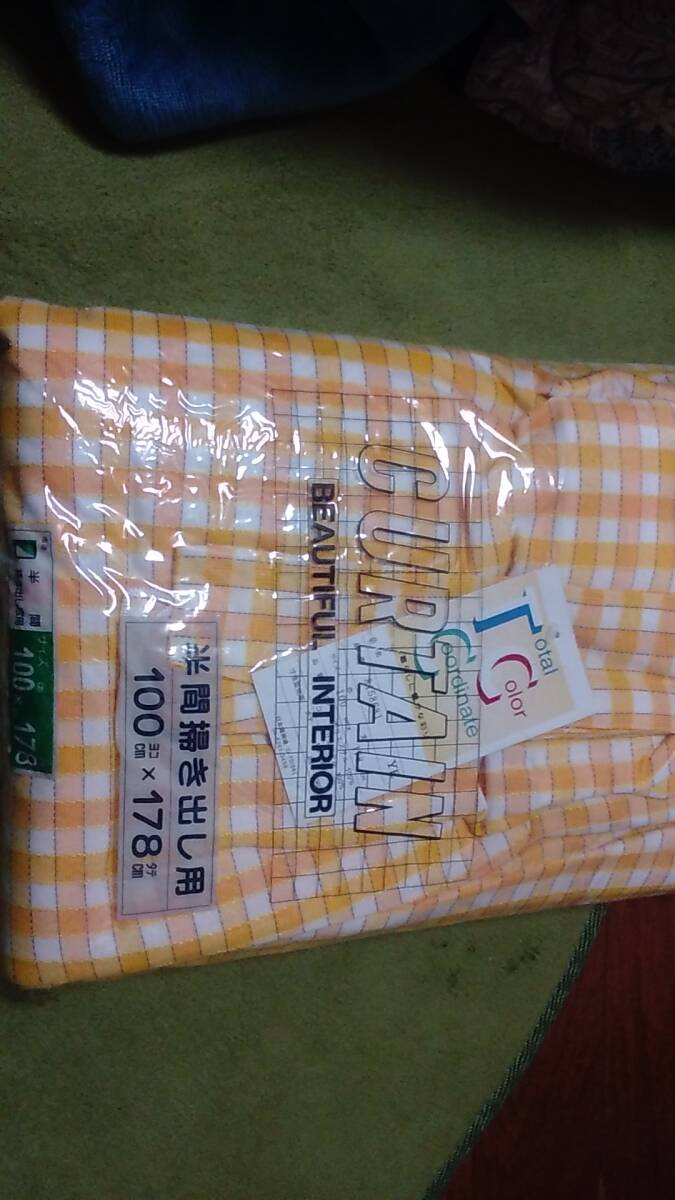 カーテン２枚セット　幅100×丈178 No.2