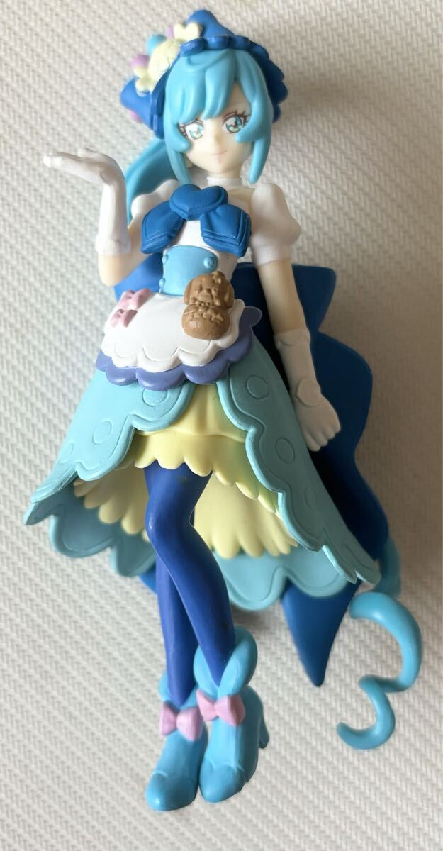 ★バンダイ キューティーフィギュア　デリシャスパーティプリキュア キュアスパイシー フィギュア 台座無し 中古